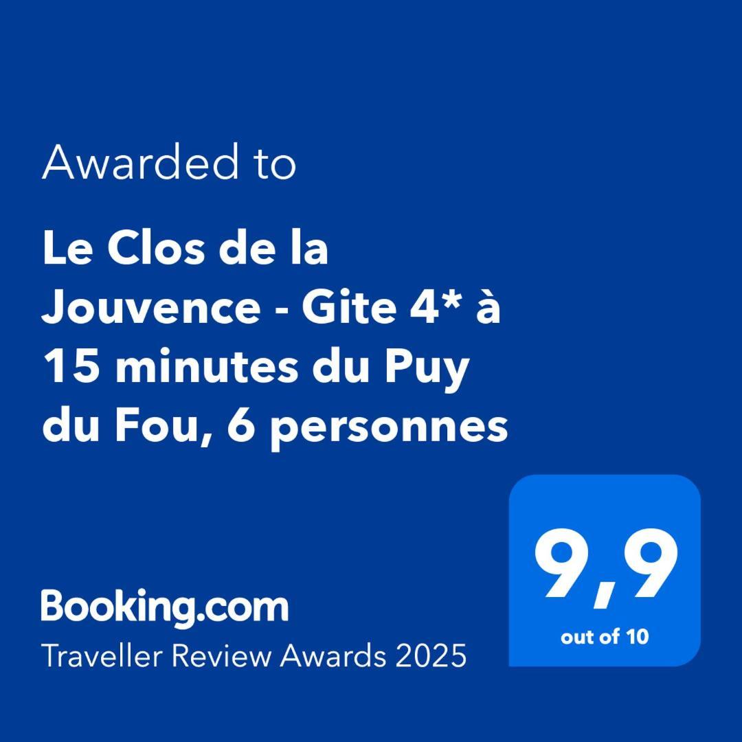 Le Clos De La Jouvence - Gite 4* A 15 Minutes Du Puy Du Fou, 6 Personnes Сан-Лоран-сюр-Севр Екстериор снимка